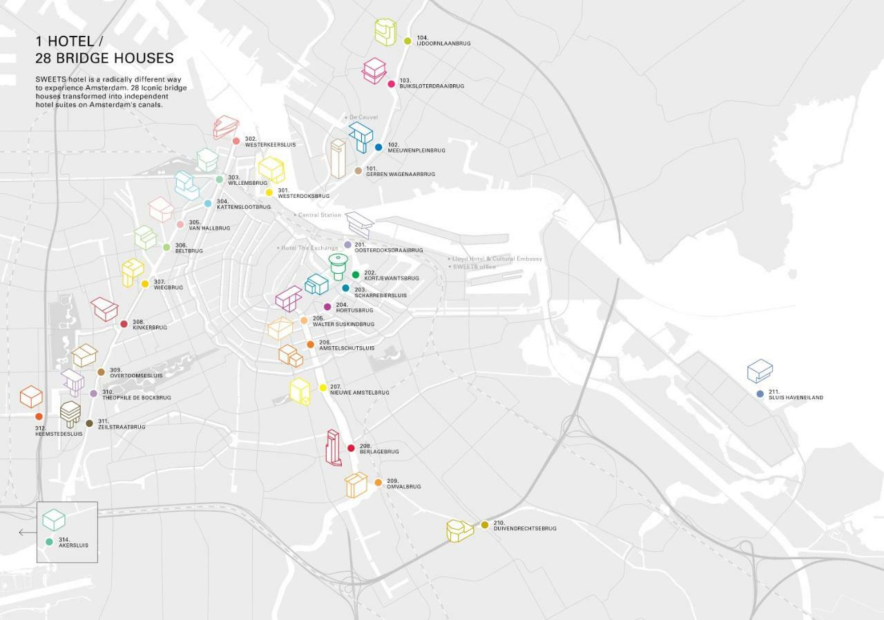 Sweets - Zeilstraatbrug Apartman Amszterdam Kültér fotó